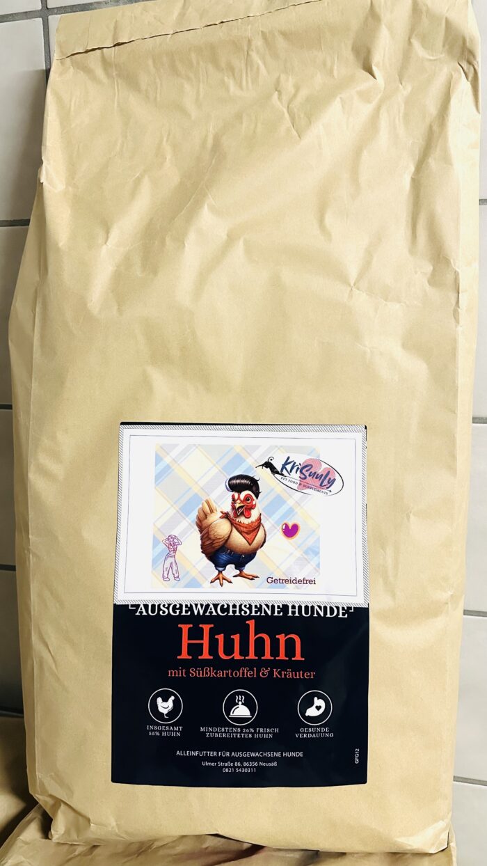 Huhn mit Süßkartoffel & Kräuter - Getreidefrei